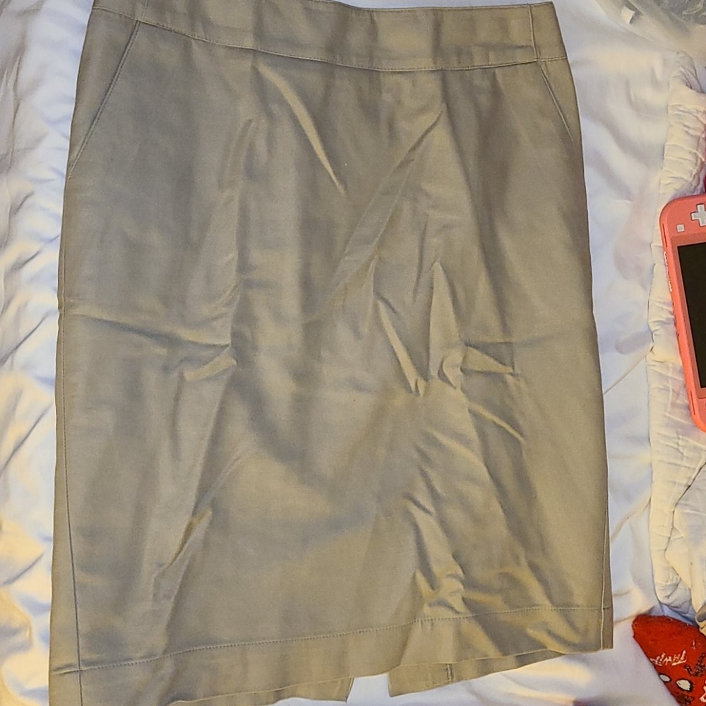 Khaki skirt